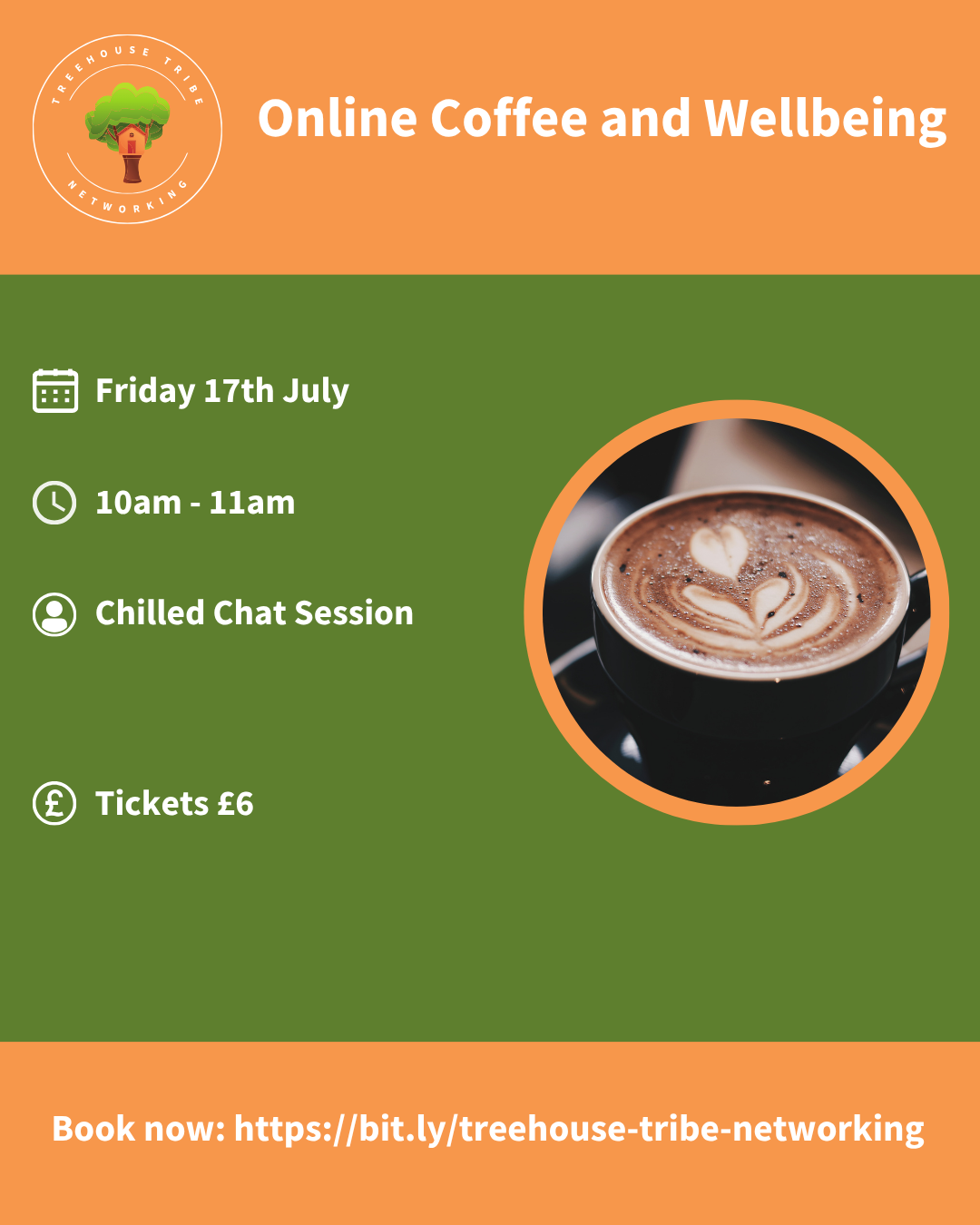 Treehouse Tribe Coffee and Wellbeing July