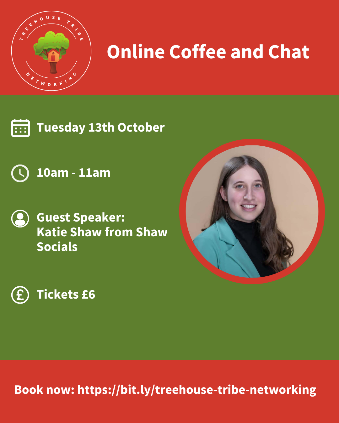 Treehouse Tribe Networking: Coffee and Chat October