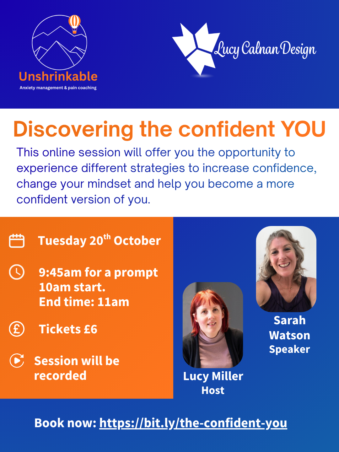 Discovering the confident you webinar