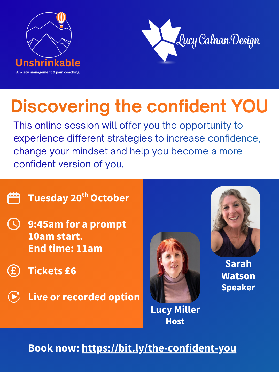 Discovering the confident you webinar